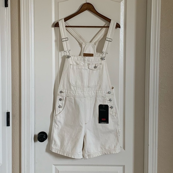 Levi’s Vintage Overalls Tofu Jeans Romper - Picture 6 of 14
